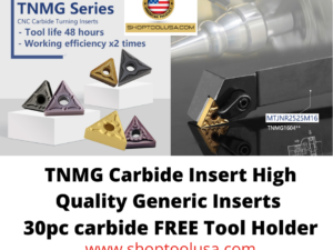 TNMG1604 TNMG2204 Carbide Insert CNC Lathe Turning Steel Machining