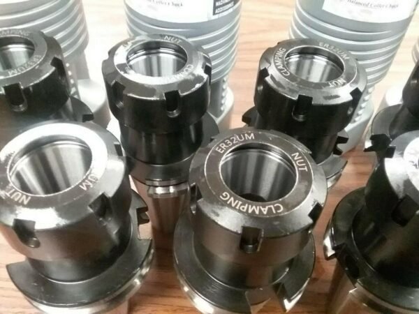 8pc Set CAT40 Tool Holder ER32 Collect Chuck Banaced G 2.5 25000 rpm - Image 3