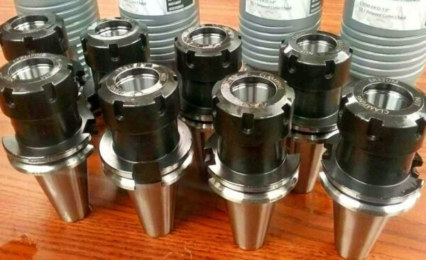 8pc Set CAT40 Tool Holder ER32 Collect Chuck Banaced G 2.5 25000 rpm