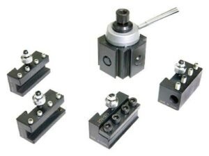 Quick Change Tool Post Holder 5pc Made Steel 8" Swing Mini Lathe