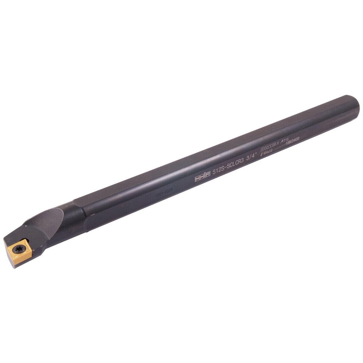 AccuSize Industrial 3/8" X 6" RH SCLCR Indexable Boring Bar – With CCMT Inserts – #P252-S401