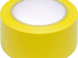 Safety Adhesive Reflective Tape Solid Vinyl Yellow 6 Mil Thick 2 W x 108'L 1 Roll