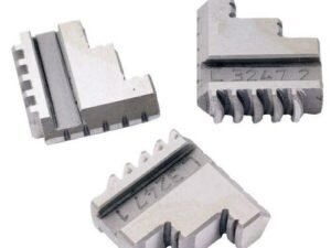 3 pcs Steel Internal Hard Jaw Set 8 in/200 mm Self-Centering Replace Parts K-11