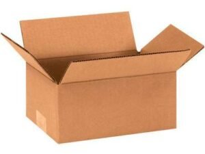 Cardboard Corrugated Boxes Packing 9 L x 6 W x 4 H Kraft Pkg Qty 25