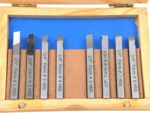1/4 X 2-1/2 in 8 Pieces M-2 HSS Tool Bits Lathe Turning Tool cutting