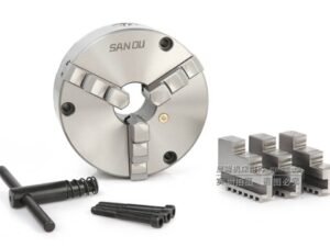 K11-80 K11 80mm Front Mount Hole 3" 3 Jaw Lathe Chuck Manual Chuck Self-centering