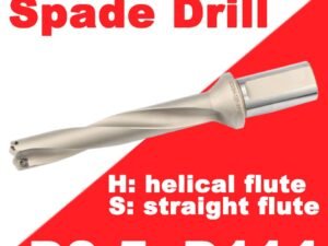 D9.5-114mm Spade Drill Bit Weldon Shank Indexable U Drill For Carbide Insert Metal Drilling CNC Tools