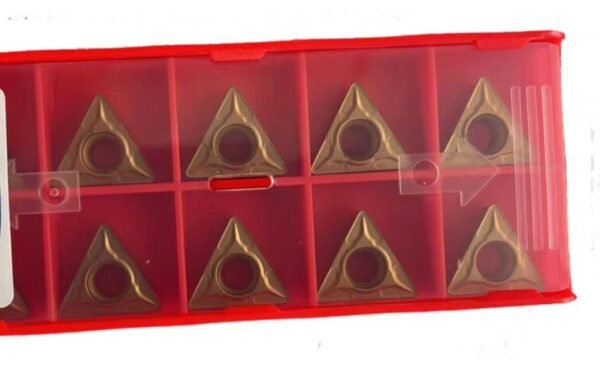 10pc TCMX16T3ZR Carbide Turning Insert General prupose TiN Coated