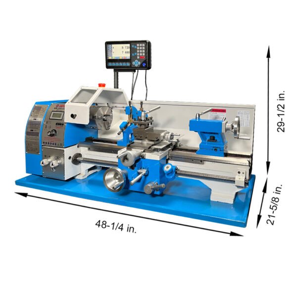 WEISS WBL250F Metal Lathe 10" x 22" Benchtop With 2-Axis DRO - Image 6