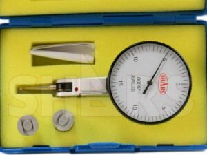 PRECISION 1.5 White Face Dial Test Indicator Set 0-15-0 .030 .0005