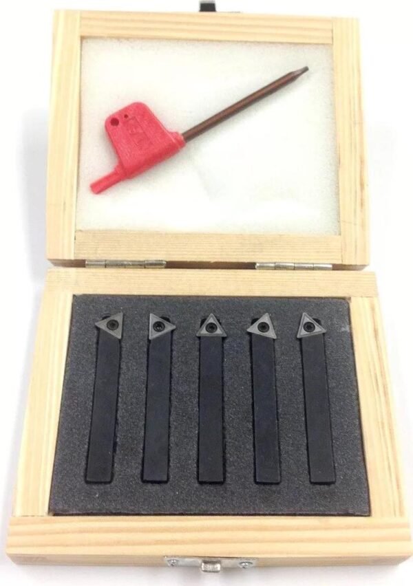 5/8" Indexable Turning Tool Holder Set 5 pieces