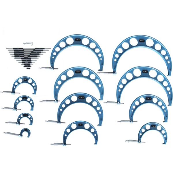 micrometer set Metric 12 pieces