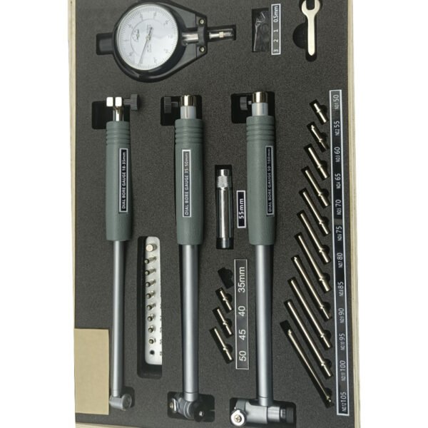 Dial Bore Gauge Set 18-160 mm with Dial Indicator | Precision Inside Diameter Measuring Tool - Image 4