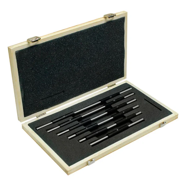 6 Pcs 6-12''/0.0001'' Outside Micrometer Set - Image 3