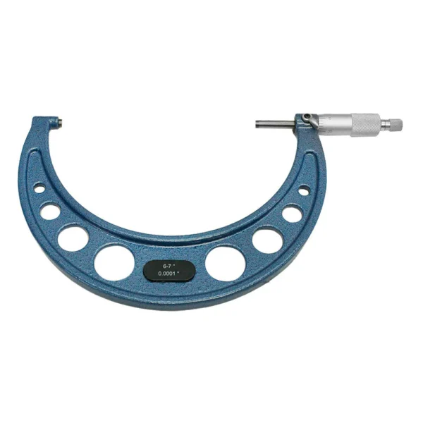 6 Pcs 6-12''/0.0001'' Outside Micrometer Set - Image 2