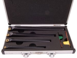 4 PIECE (3/8-1/2 5/8 & 3/4 INCH) SCLCR INDEXABLE BORING BAR SET (1001-0054)