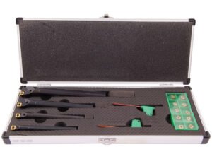 4 PIECE SCLCR2 INDEX BORING BAR SET WITH COOLANT THRU & 10 INSERTS (5/16-3/8-1/2&5/8 INCH) (1001-0699)