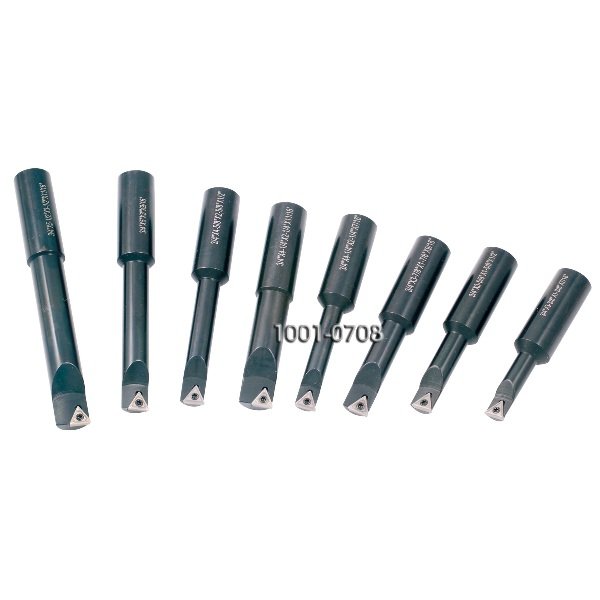 8 PIECE 3/4 INCH ROUND SHANK INDEXABLE BORING BAR SET M2.5- 6 (1001-0708) - Image 2