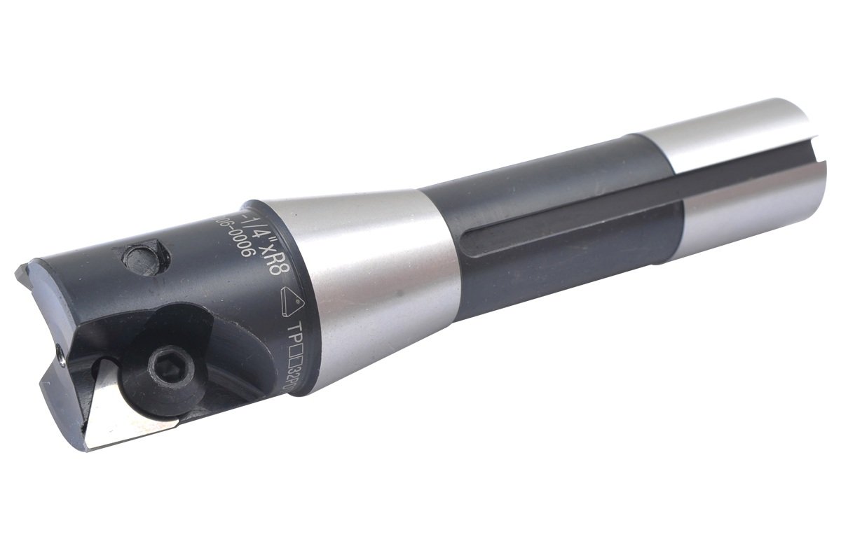 1-1/4 INCH R8 INDEXABLE END MILL (1006-0006)