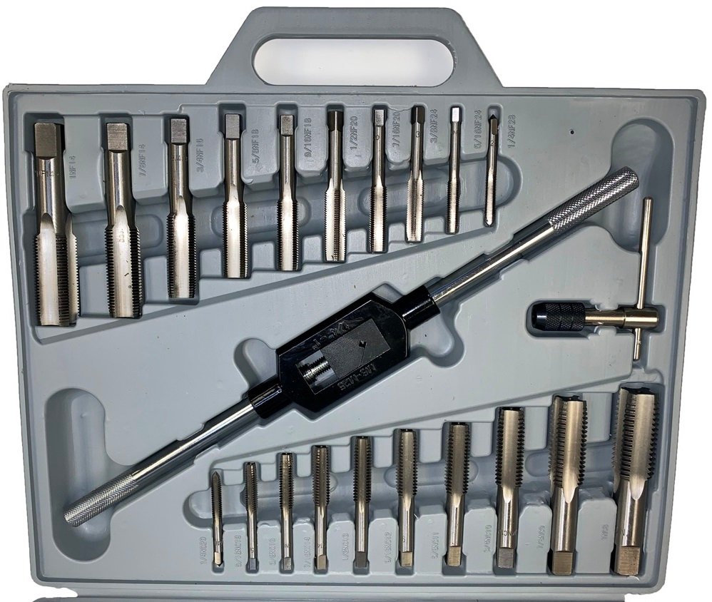 45 PIECE TAP & DIE SET (1/4-1 INCH) - HEAT TREATED ALLOY STEEL. (1011-0001) - Image 6