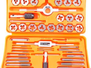 41 PIECE TAP & DIE SET (#4-1/2 INCH) - HEXAGON SHAPED DIES.. (1011-0004)