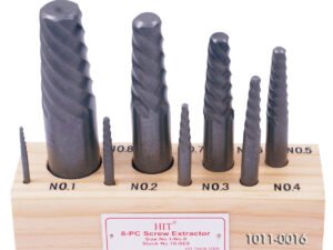 8 PIECE USA MADE SCREW EXTRACTOR SET (1011-0016)