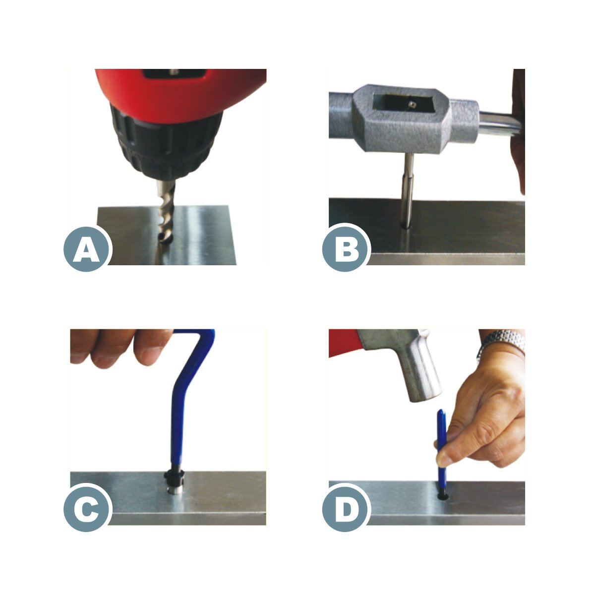 M10X1.50 SS INDIVIDUAL SIZE THREAD REPAIR KIT (1011-0070) - Image 2