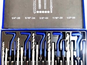 1/4-28 ~1/2-20 FINE PITCH 132PC SS MASTER THREAD REPAIR KIT (1011-0056)