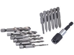 14PC HSS 3-IN-1 TAP/DRILL KIT(M3~M10) (1011-0141)