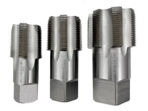 3 PIECE NPT TAPER PIPE TAP SET (1-1/4~2 INCH) (1011-3303)