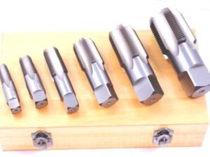 6 PIECE NPT TAPER PIPE TAP SET (1/4~1-1/4 INCH) (1011-3306)