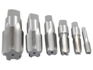 6 PIECE NPT TAPER PIPE TAP SET (1/8~1 INCH)-CARBON STEEL (1011-3307)