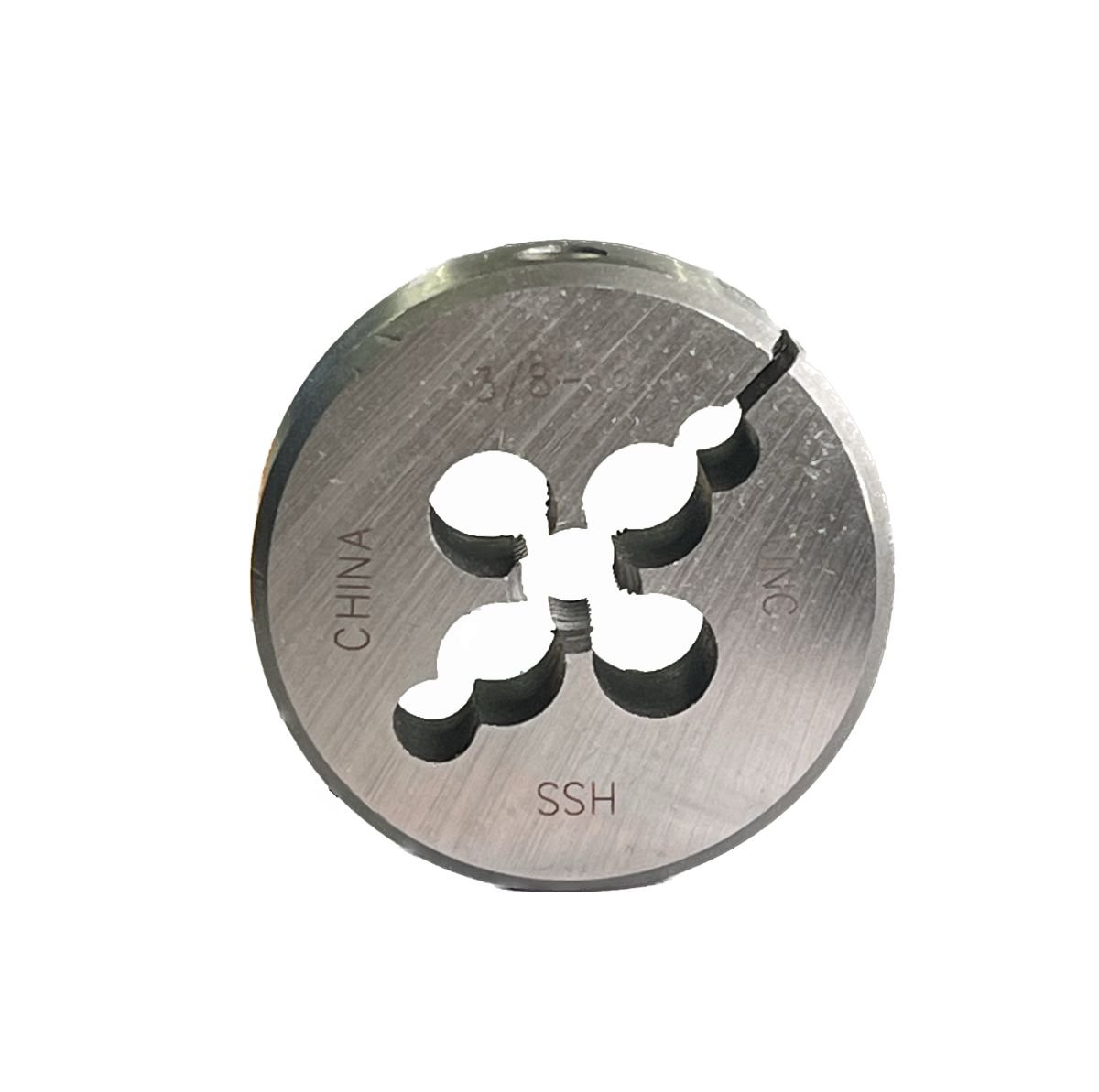 3/8-16 (2 INCH OD) ADJUSTABLE ROUND SPLIT DIE.LIMITED. (1016-1348)