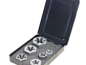 7 PIECE HEXAGON RETHREADING DIE SET(M6-M20) (1017-0007)