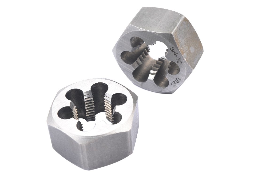16 PIECE HEXAGON RETHREADING DIE SET(1/4-3/4 IN) (1017-0016) - Image 5