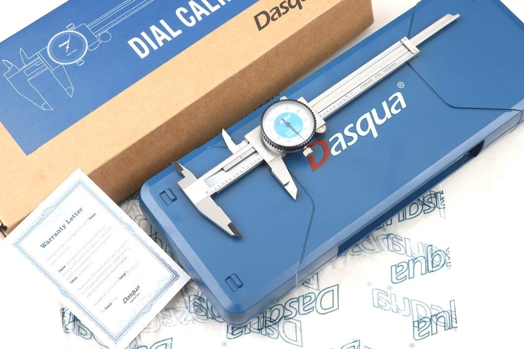 DASQUA 0-4 INCH MACHINIST GRADE DIAL CALIPER (1332-4105)