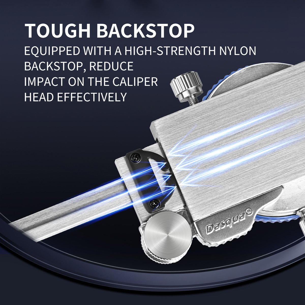 DASQUA 0-6 INCH MACHINIST GRADE DIAL CALIPER (1332-4110) - Image 7