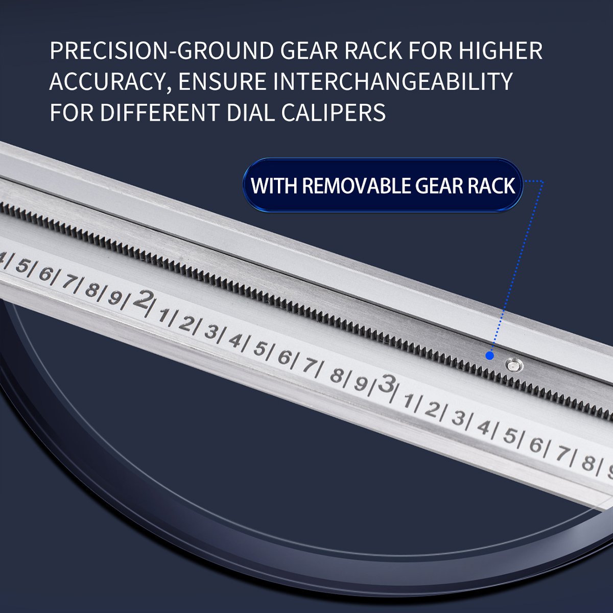 DASQUA 0-6 INCH MACHINIST GRADE DIAL CALIPER (1332-4110) - Image 6