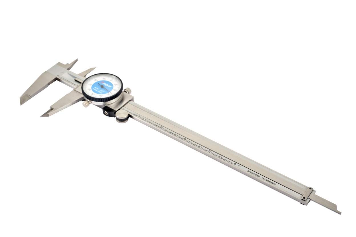 DASQUA 0-8 INCH MACHINIST GRADE DIAL CALIPER (1332-4115) - Image 2