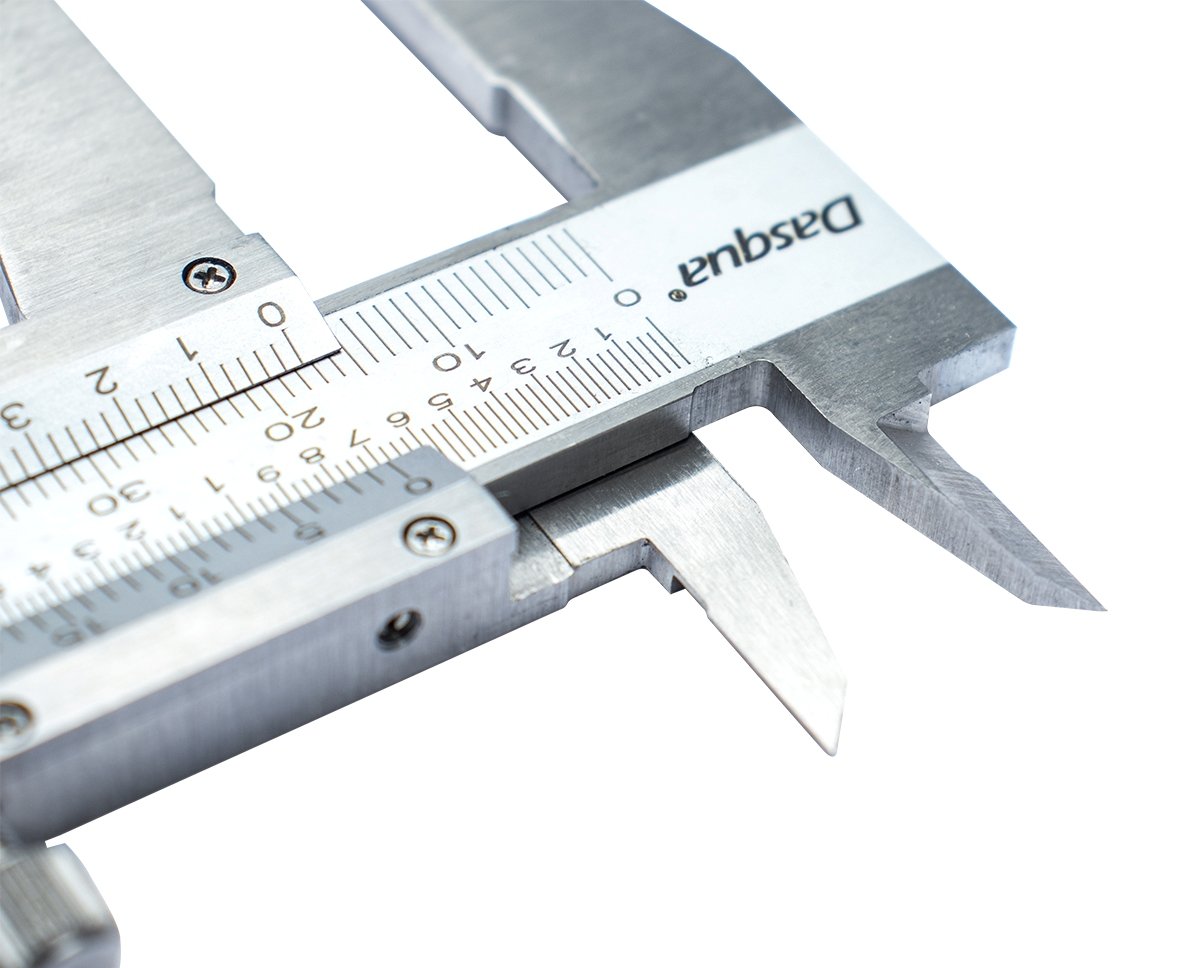 DASQUA 0-150MM / 0-6 INCH STAINLESS STEEL VERNIER CALIPER WITH FINE ADJUST (1490-7005) - Image 6