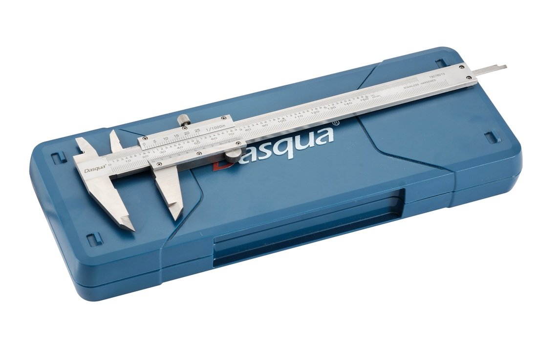 DASQUA 0-150MM / 0-6 INCH STAINLESS STEEL VERNIER CALIPER (1550-2005)