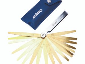 DASQUA 20PC METRIC BRASS FEELER GAUGE FOR SPARK PLUGS (1620-0100)