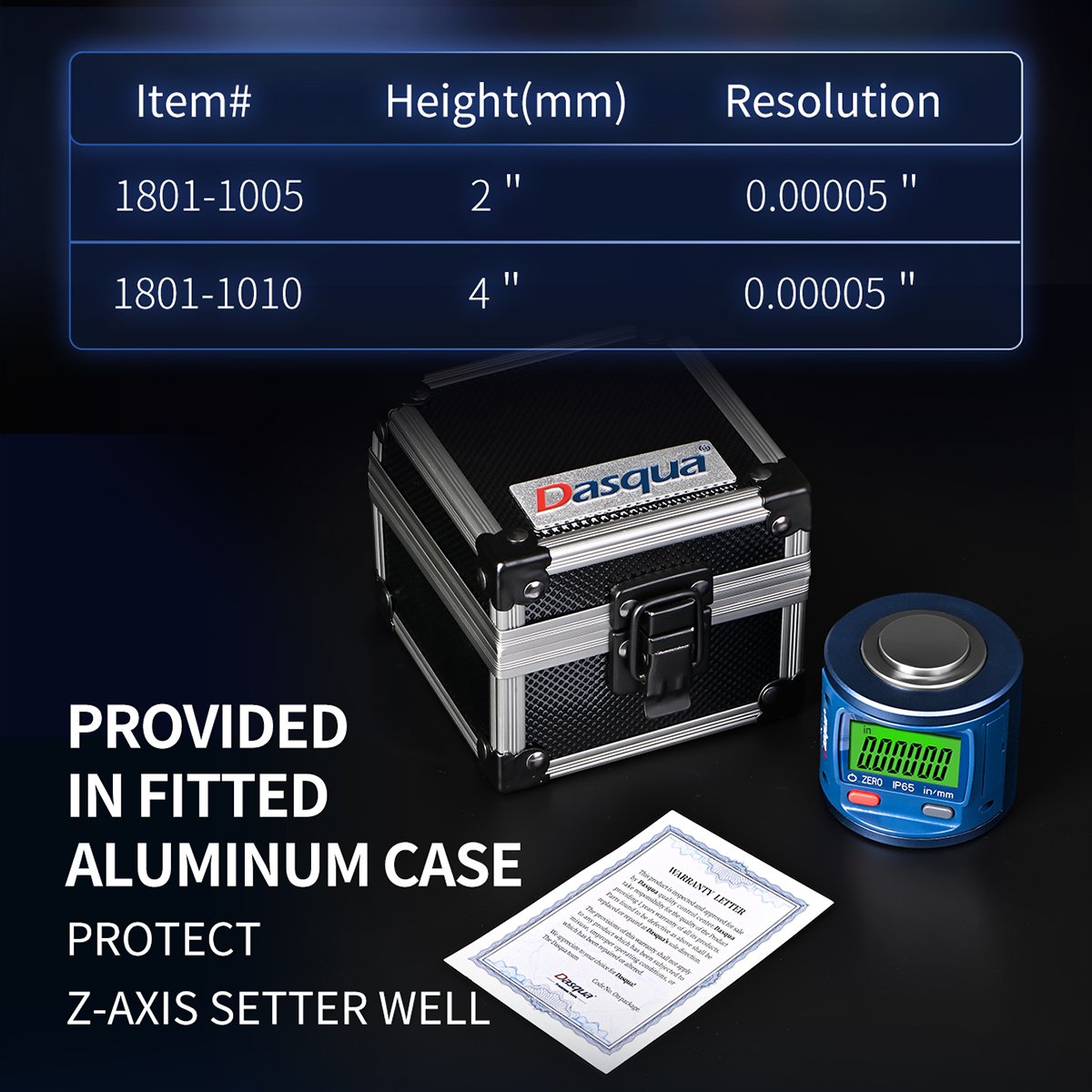 DASQUA IP65 DIGITAL ZERO SETTER see 4401-0058 (1801-1005) - Image 4