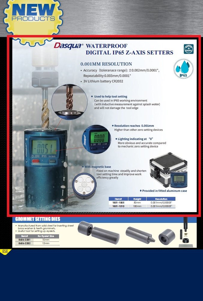 DASQUA IP65 DIGITAL ZERO SETTER see 4401-0058 (1801-1005) - Image 10