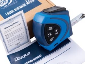 DASQUA  2-IN-1 LASER TAPE MEASURE (1804-1055)
