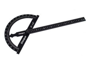 DASQUA 6 X 8 IN UNIVERSAL BEVEL PROTRACTOR (1804-4105)
