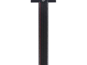 DASQUA 10" T-SHAPED HEAVY DUTY RULER WITH MARKED HOLES (1804-5343)