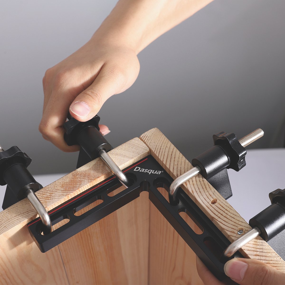 DASQUA 6PC PRECISION SQUARE KIT (2 SQUARE 4 CLAMPS) (1804-6551) - Image 3