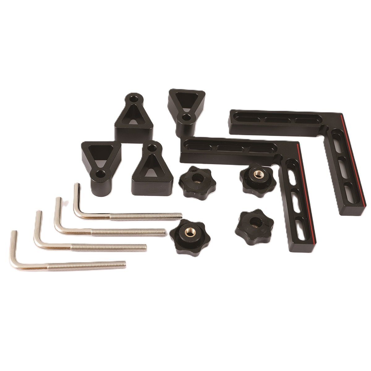 DASQUA 6PC PRECISION SQUARE KIT (2 SQUARE 4 CLAMPS) (1804-6551)