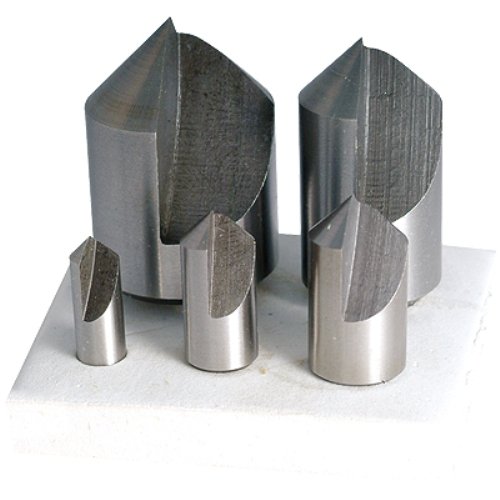 5 PIECE 1/4-1" 82 DEGREE HIGH SPEED STEEL COUNTERSINK SET (2000-0031)